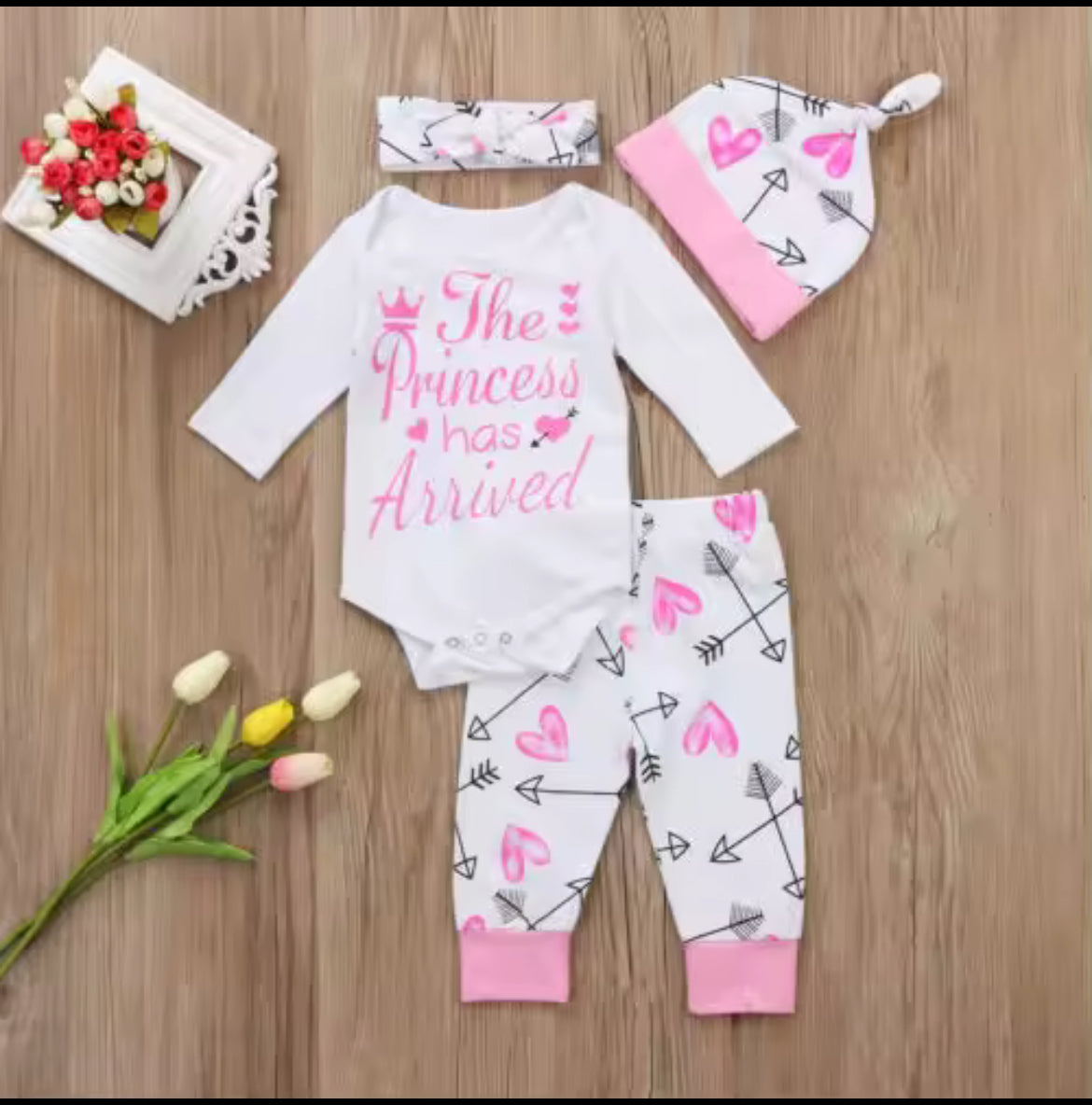 Princess Has Arrived Vest Set
