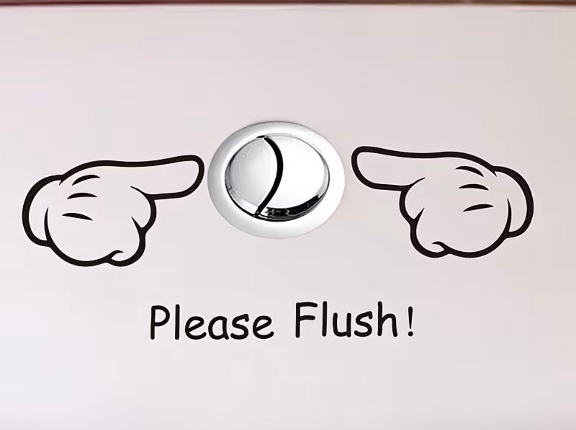 Toilet Sticker