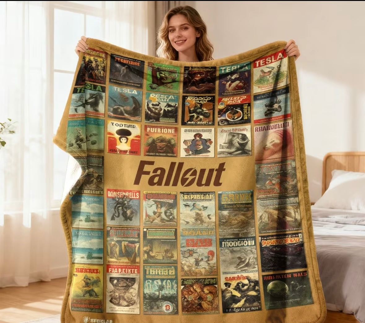 Fallout Video Game Themed Blanket