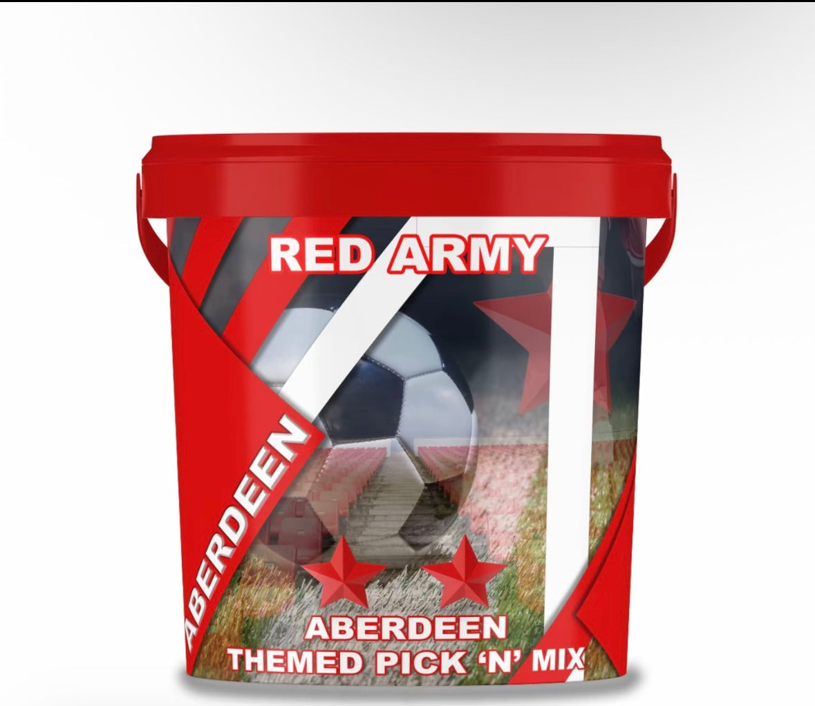 Football Themed Candy Tubs Pick n mix Sweets