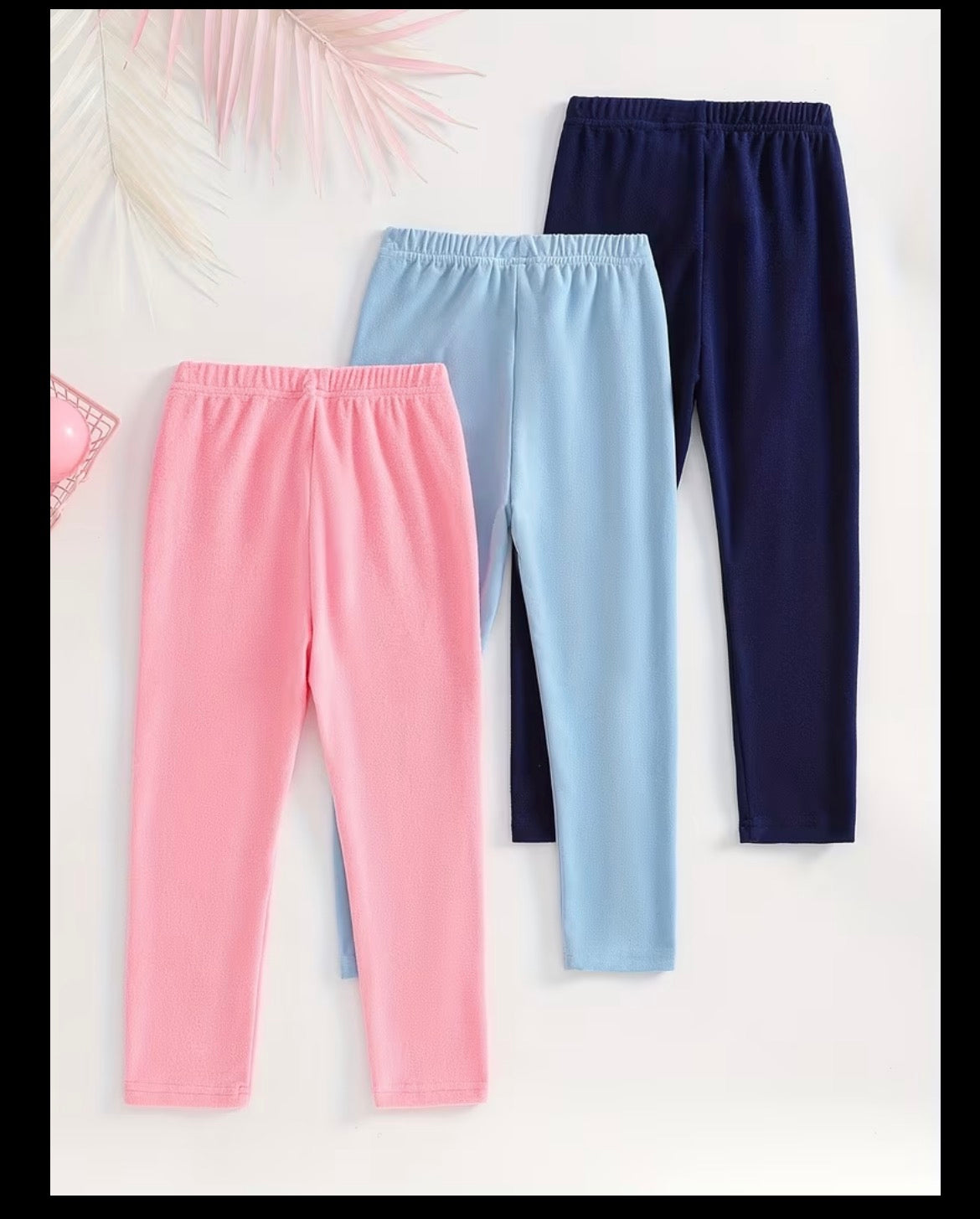 3PC Girls Leggings