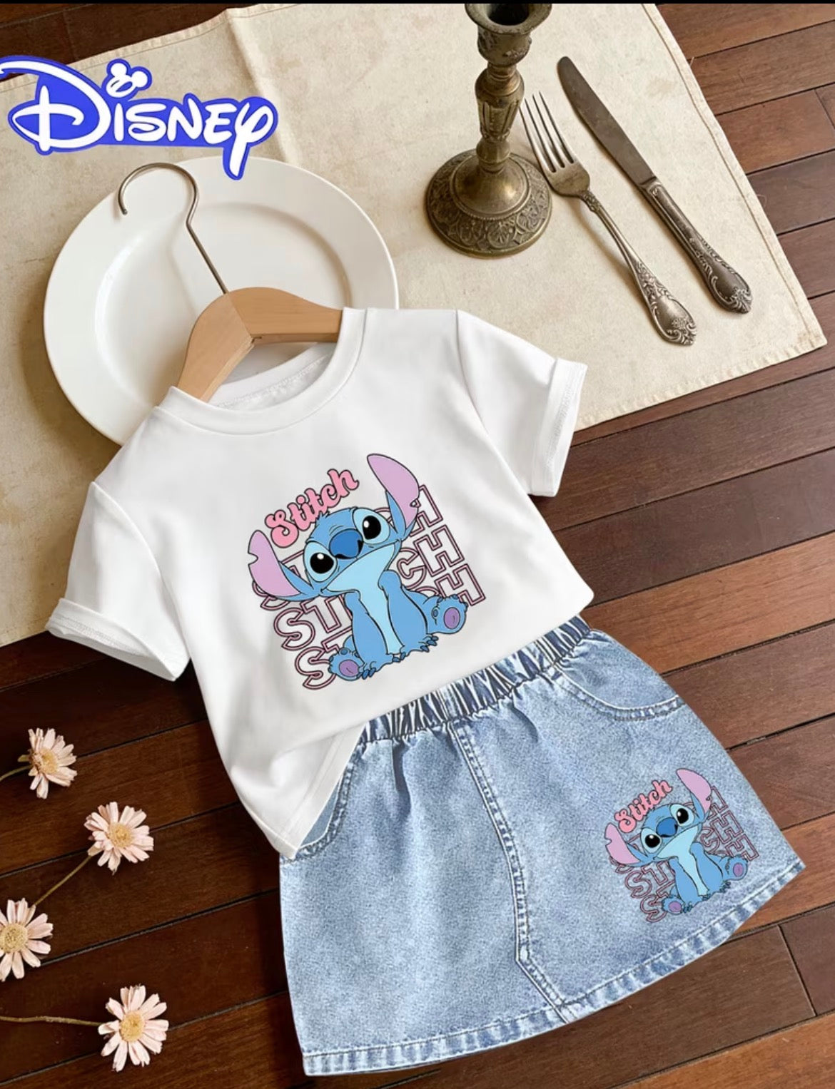 Alien Girls Top & Skirt