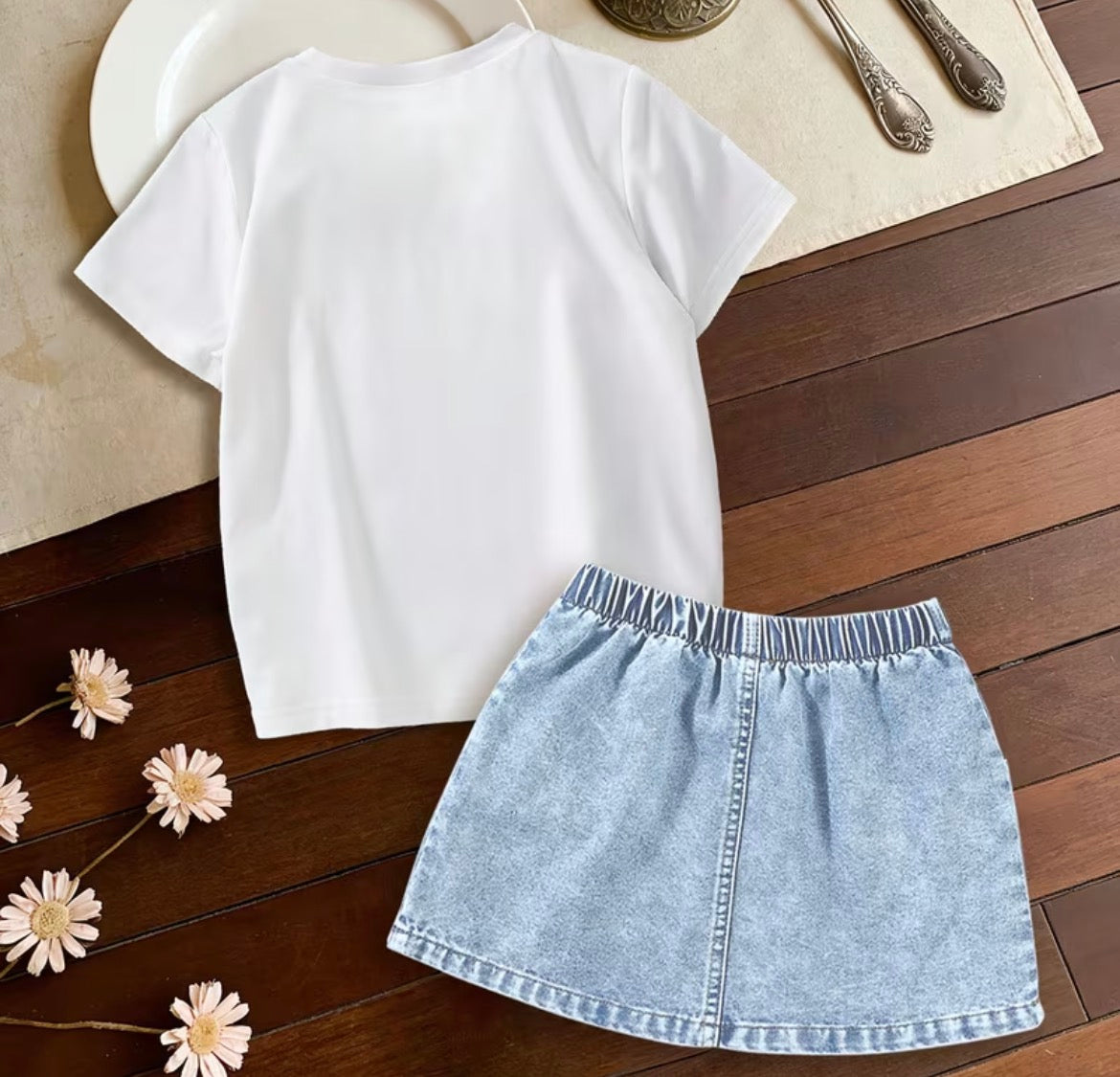 Alien Girls Top & Skirt