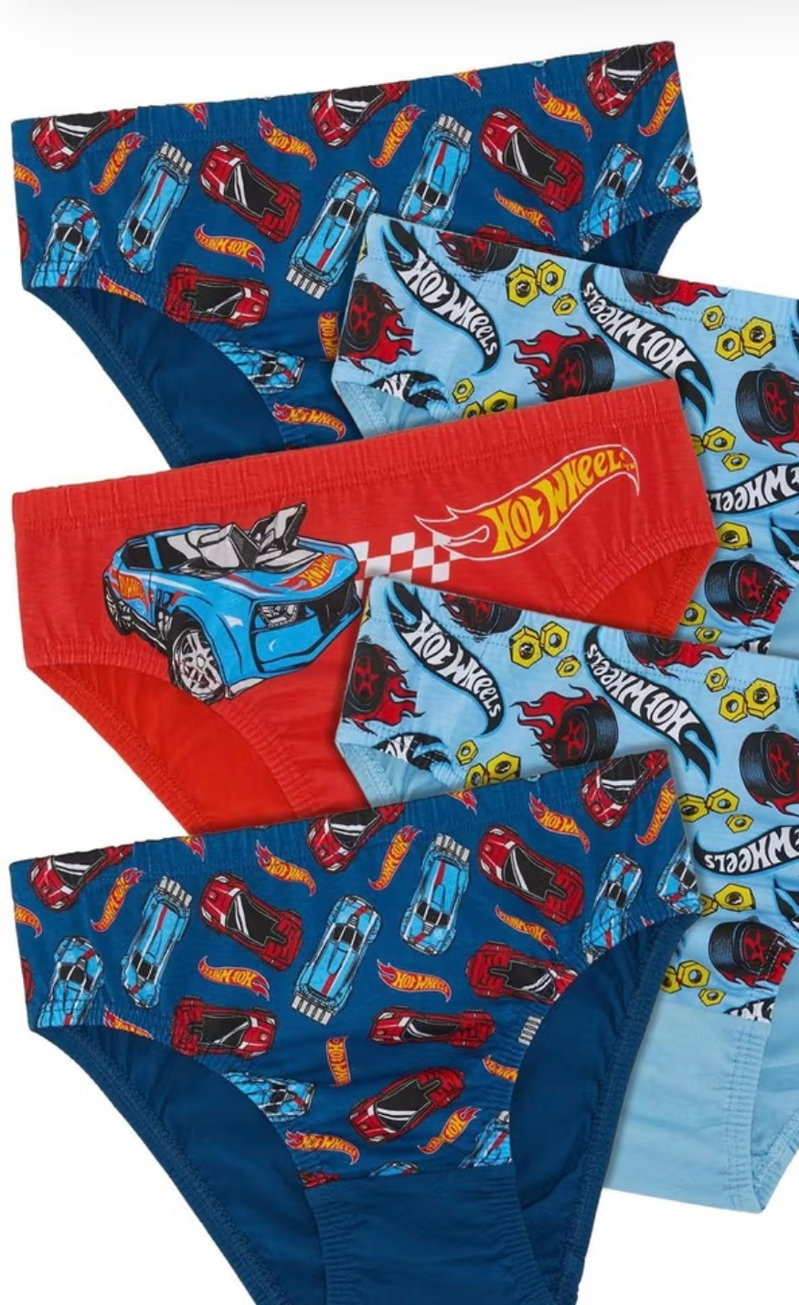 Hot wheels 5pk boys pants