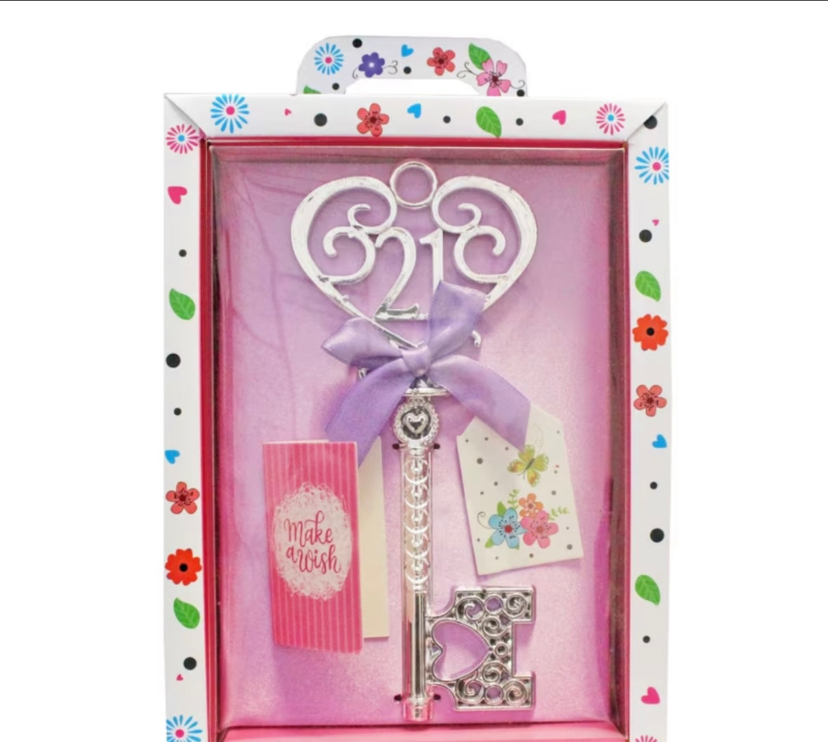 Female 21st Birthday key