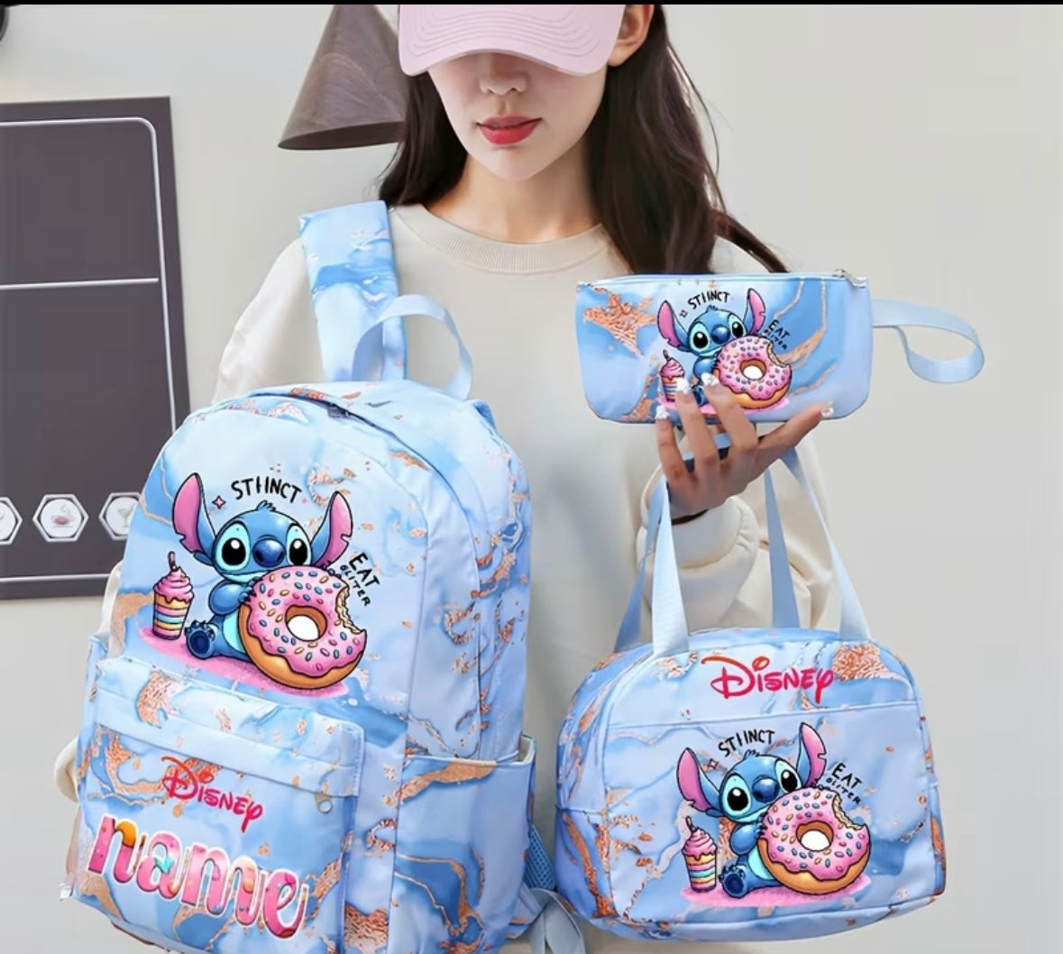 Alien 3pce backpack set