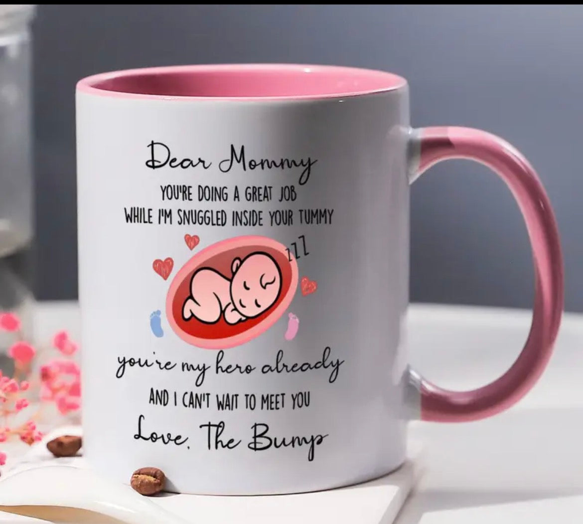 Personiled Mummy Mug From Bump