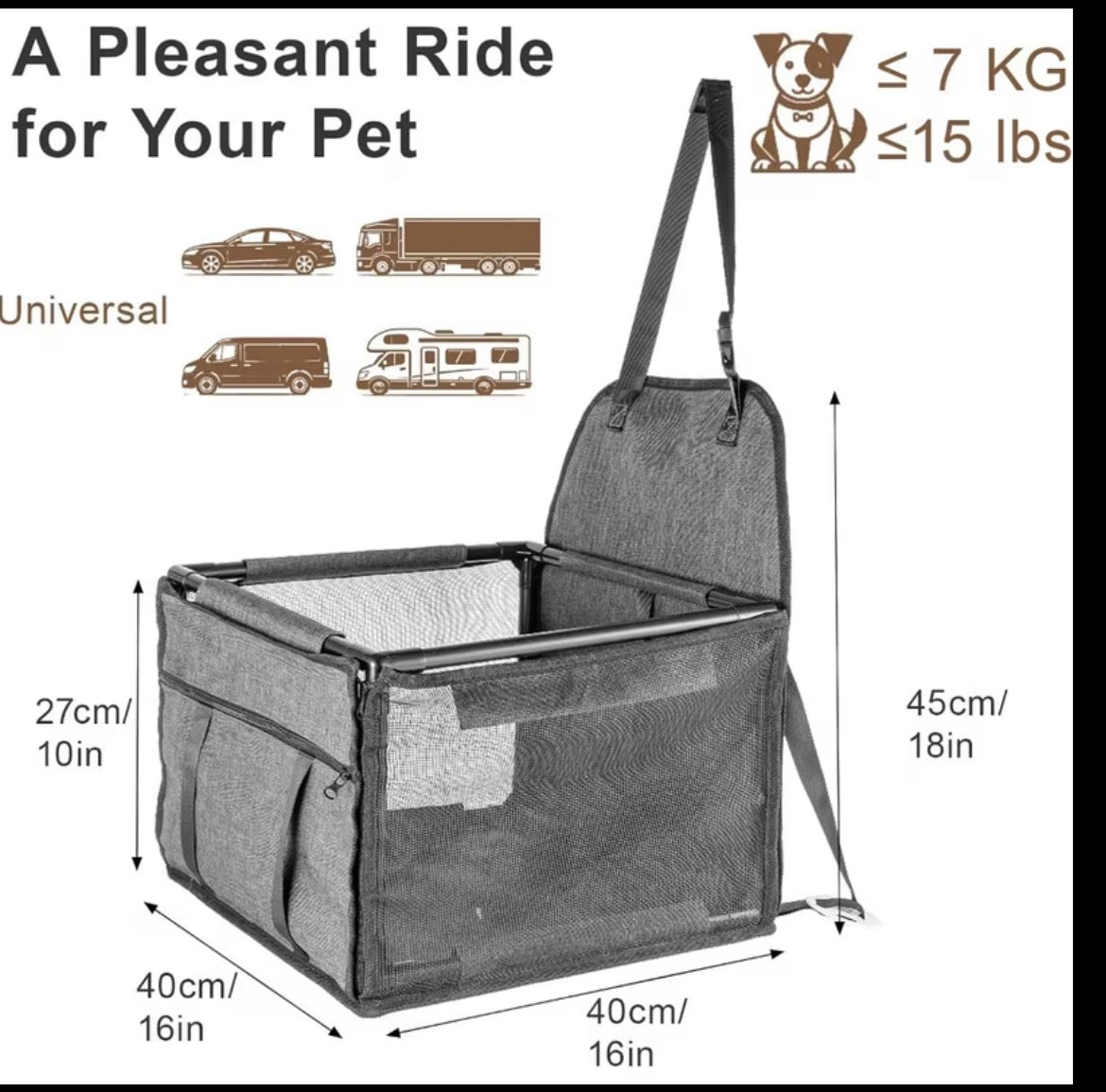 Dog Car Seat