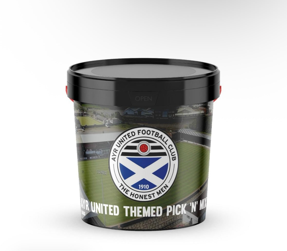 Football Themed Candy Tubs Pick n mix Sweets