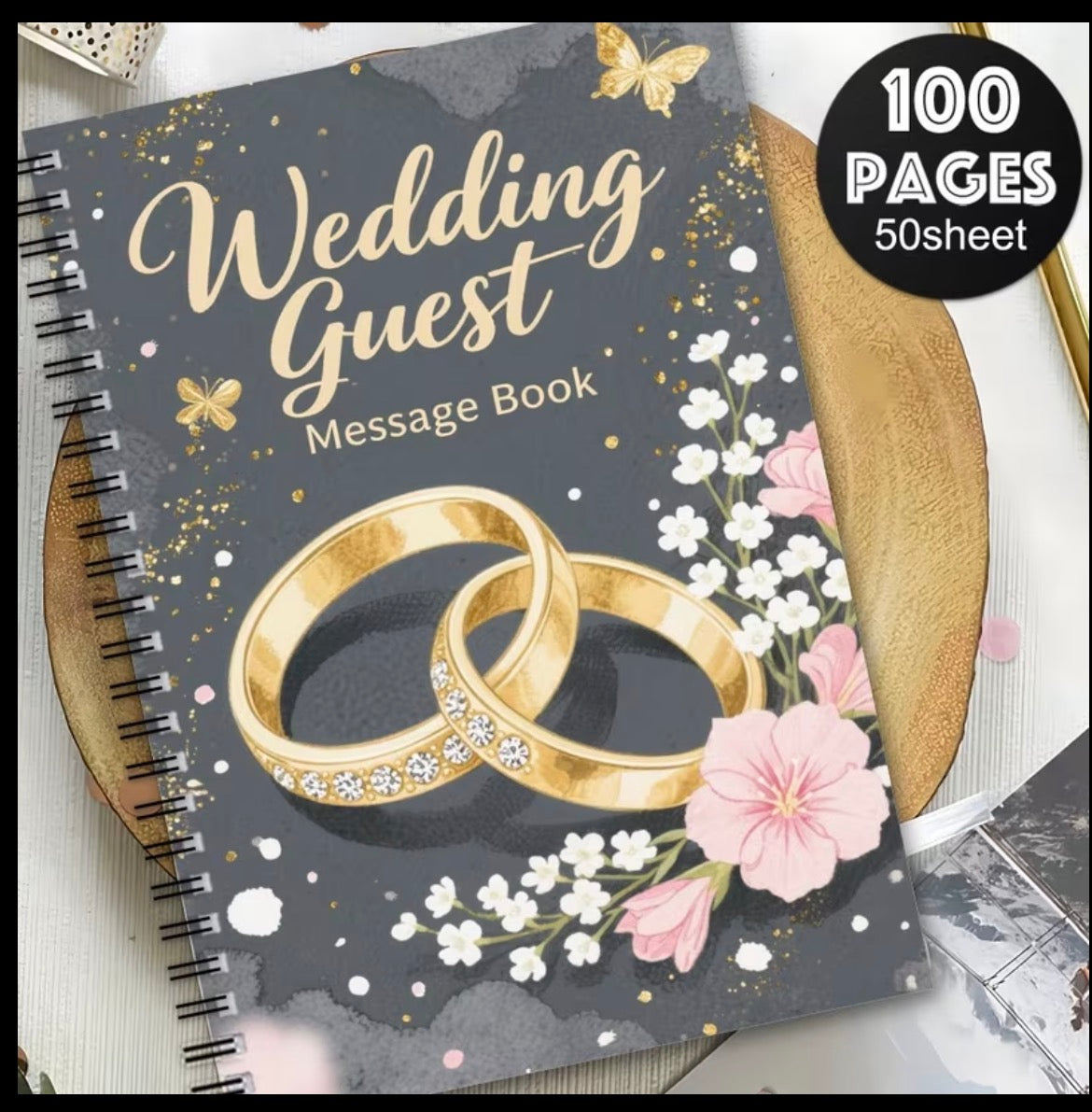 Wedding Guest Message Book