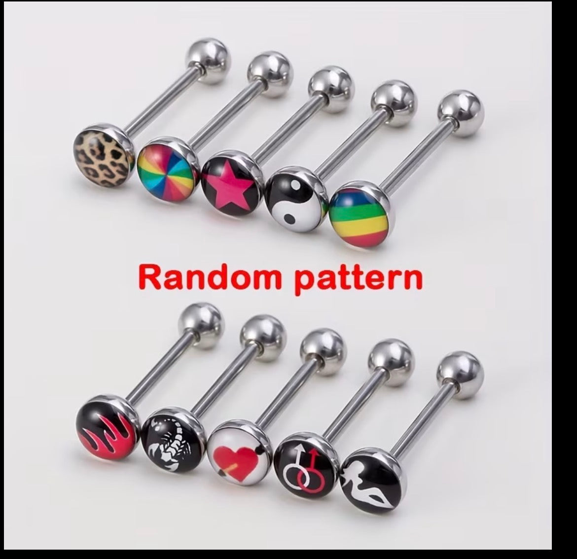 20 Random Tongue Bars￼