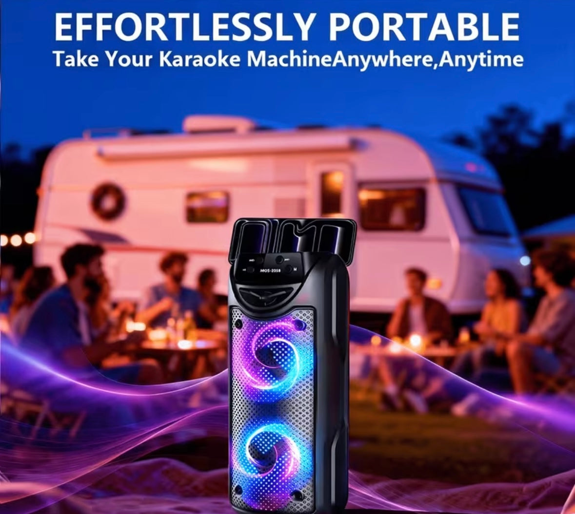Portable Bluetooth RV Stereo Speaker