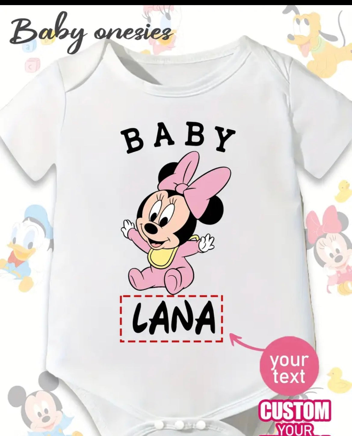 Mouse Personalised Vest