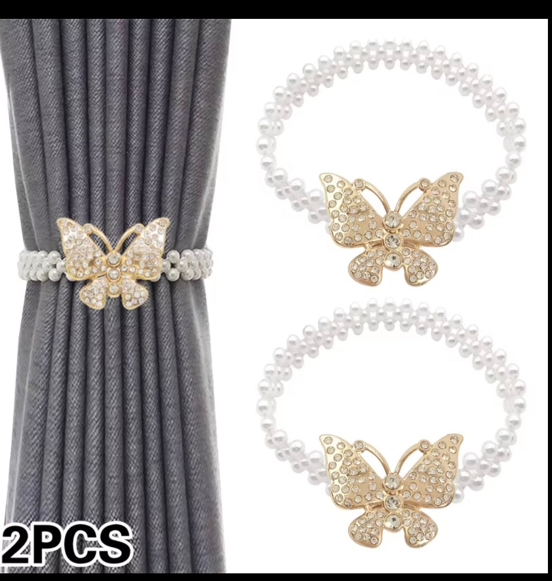 Butterfly Curtains Ties