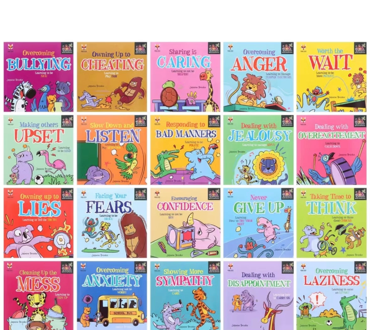 My Behaviour & Emotions Library 20 books