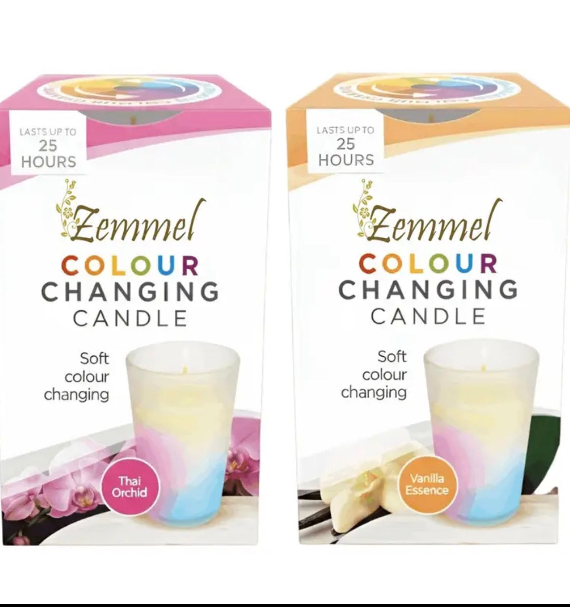 Colouring Changing Candle