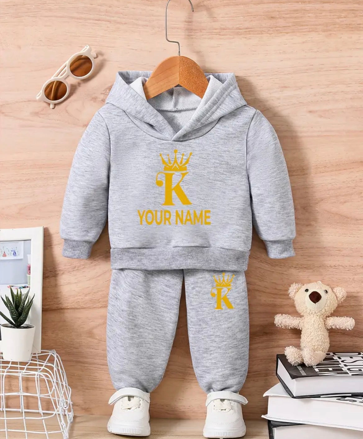 Babyboy Personiled Name King Tracksuit