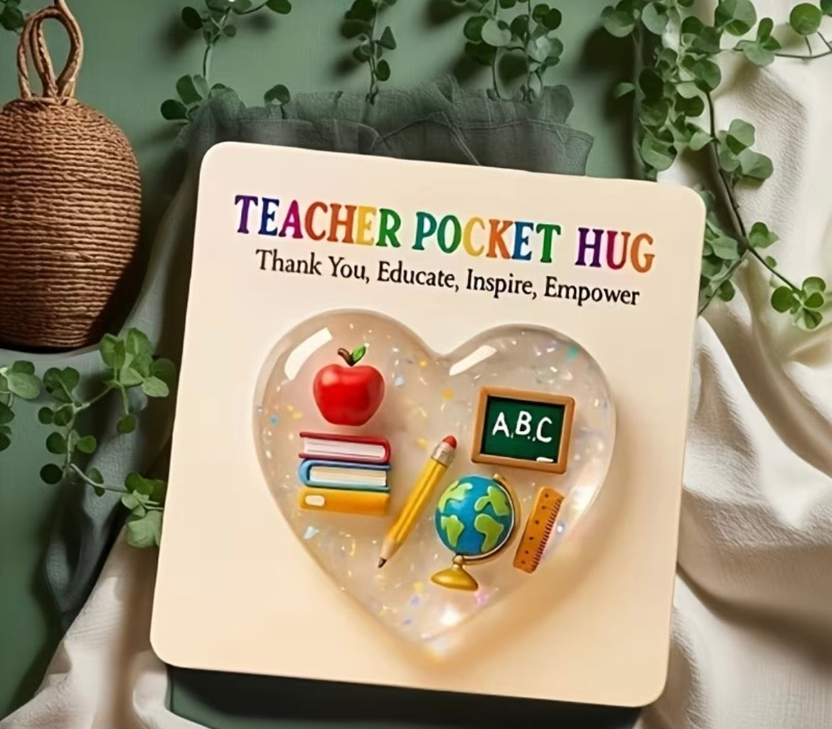 Teacher Pocket Heart