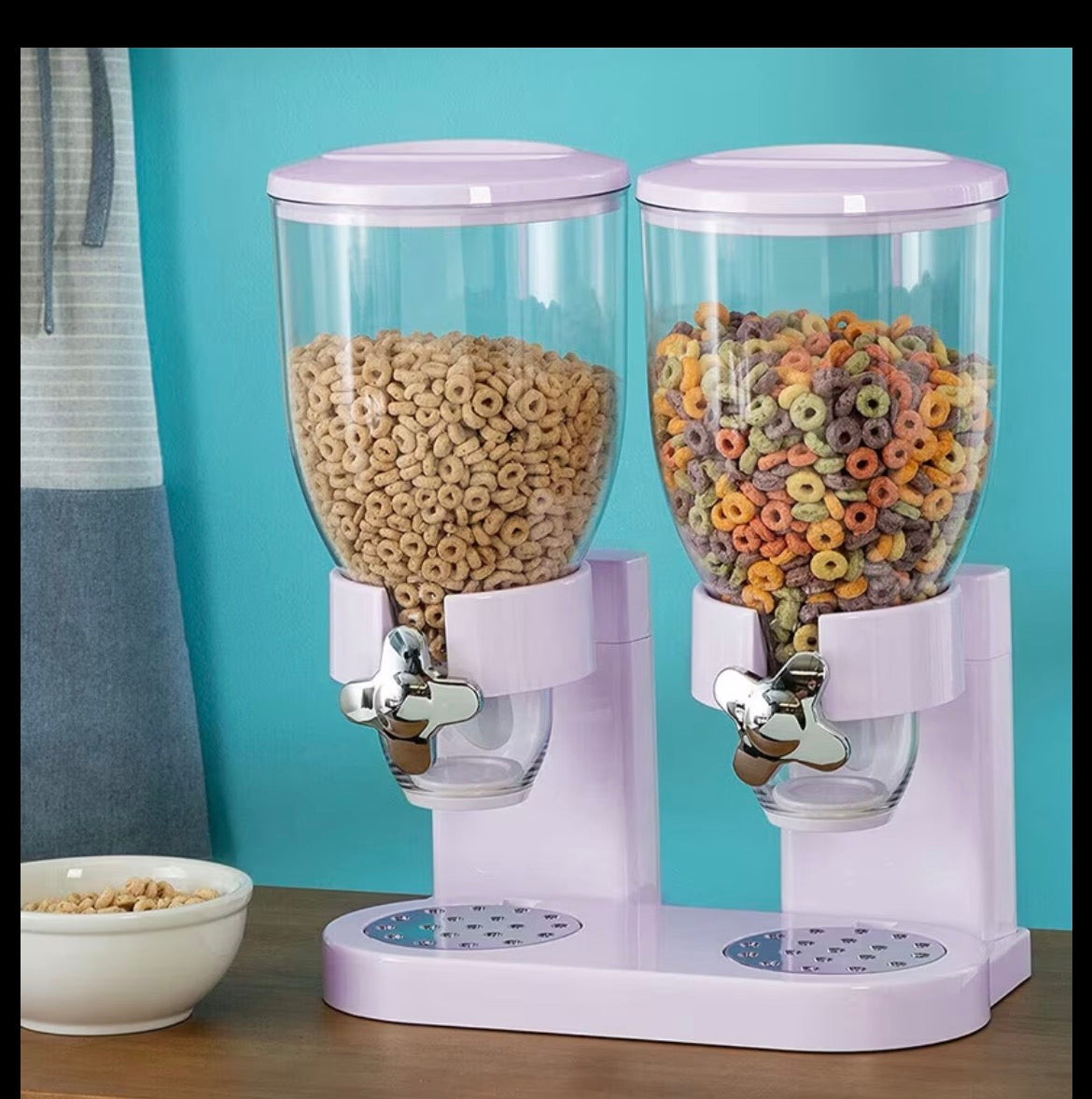 4L Double Cereal Dispenser