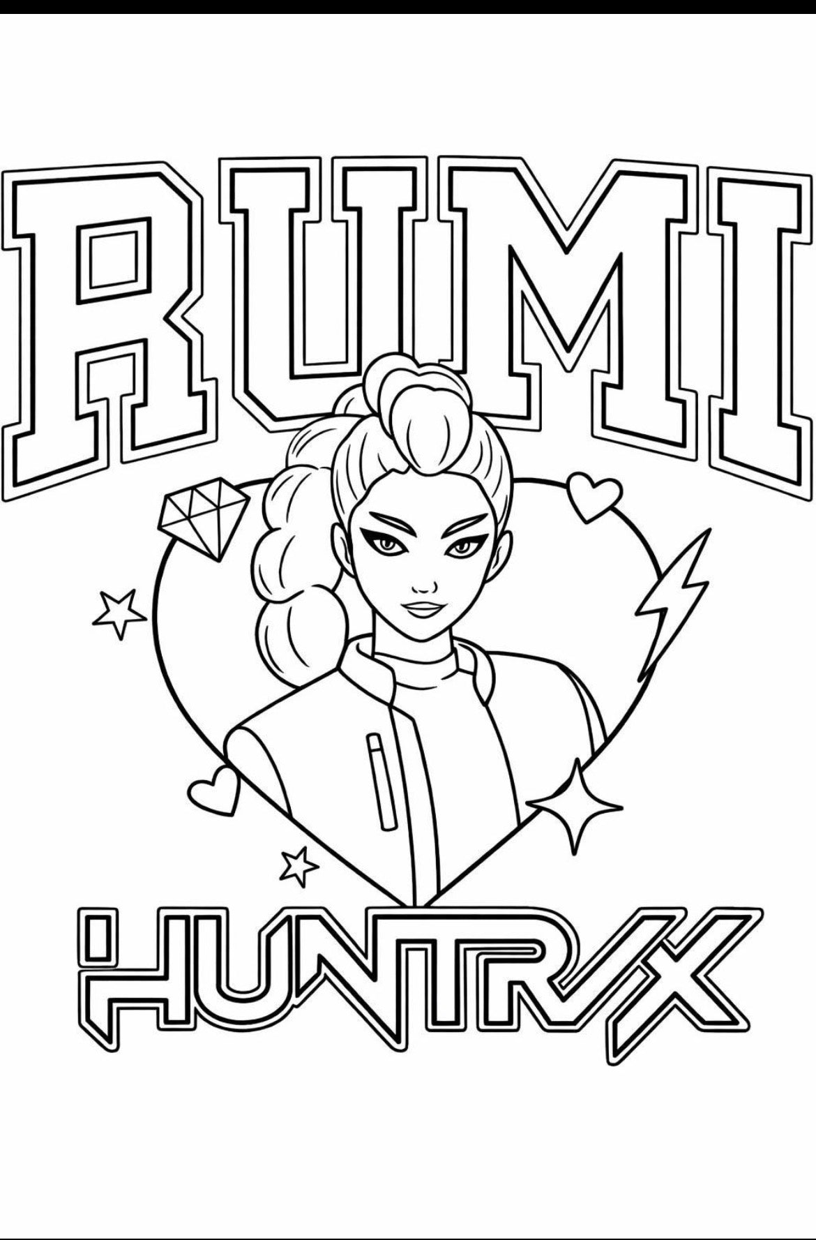 K-Pop Demon Hunter Colouring Book for Kids | Children’s Colouring Book with Personalised Name Keyring | Unique Gift for Children
