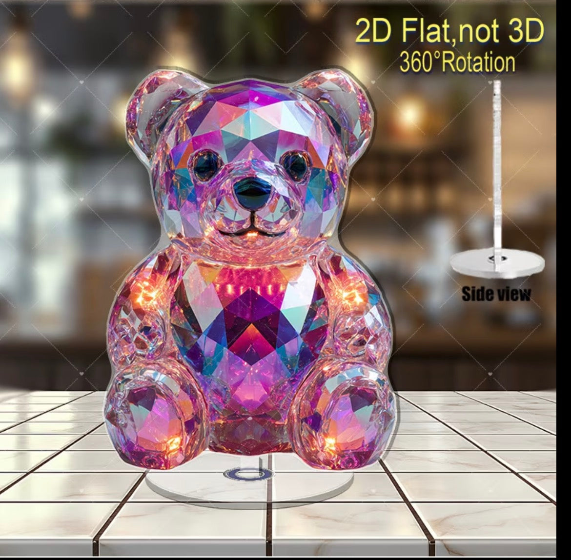 Crystal Teddy Bear