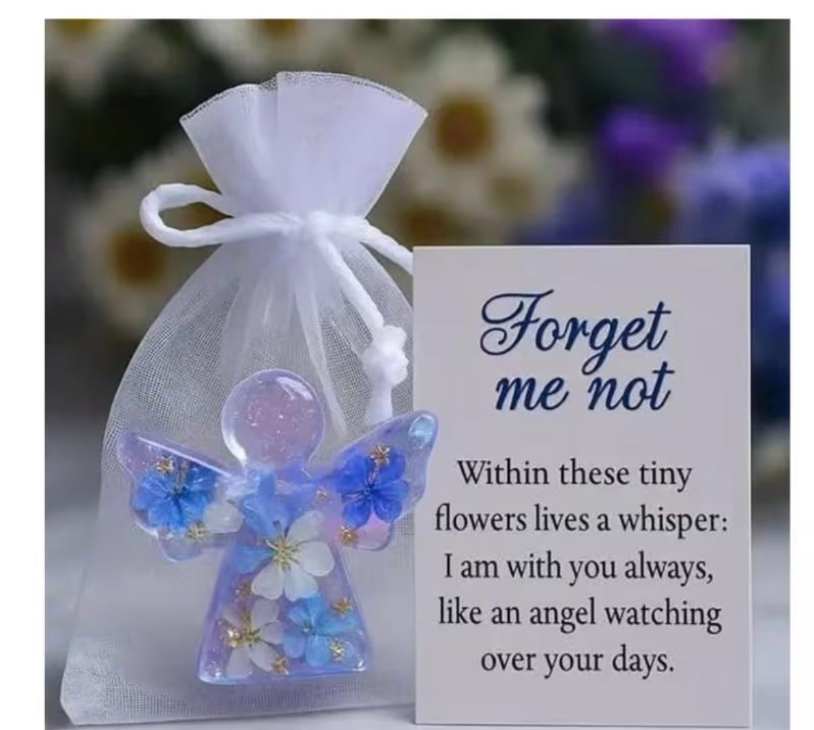 Forget me not Angel Pocket Hug