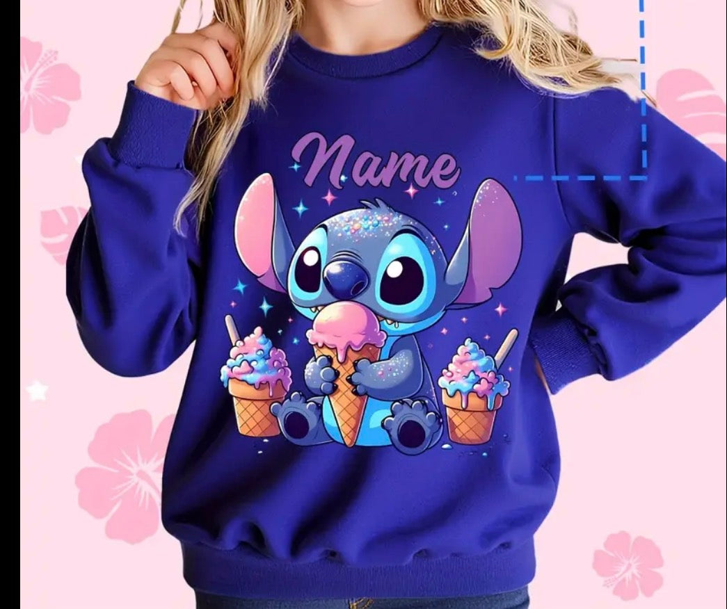 Alien girls Personiled Jumper