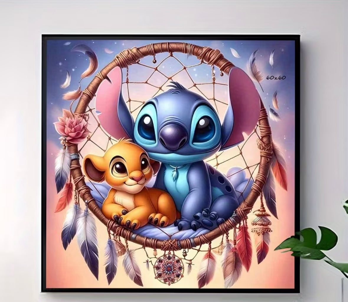 A Large-Sized Disney Diamond Art