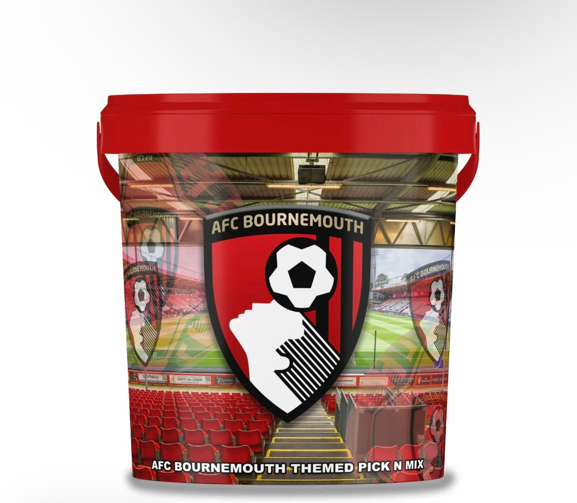 Football Themed Candy Tubs Pick n mix Sweets