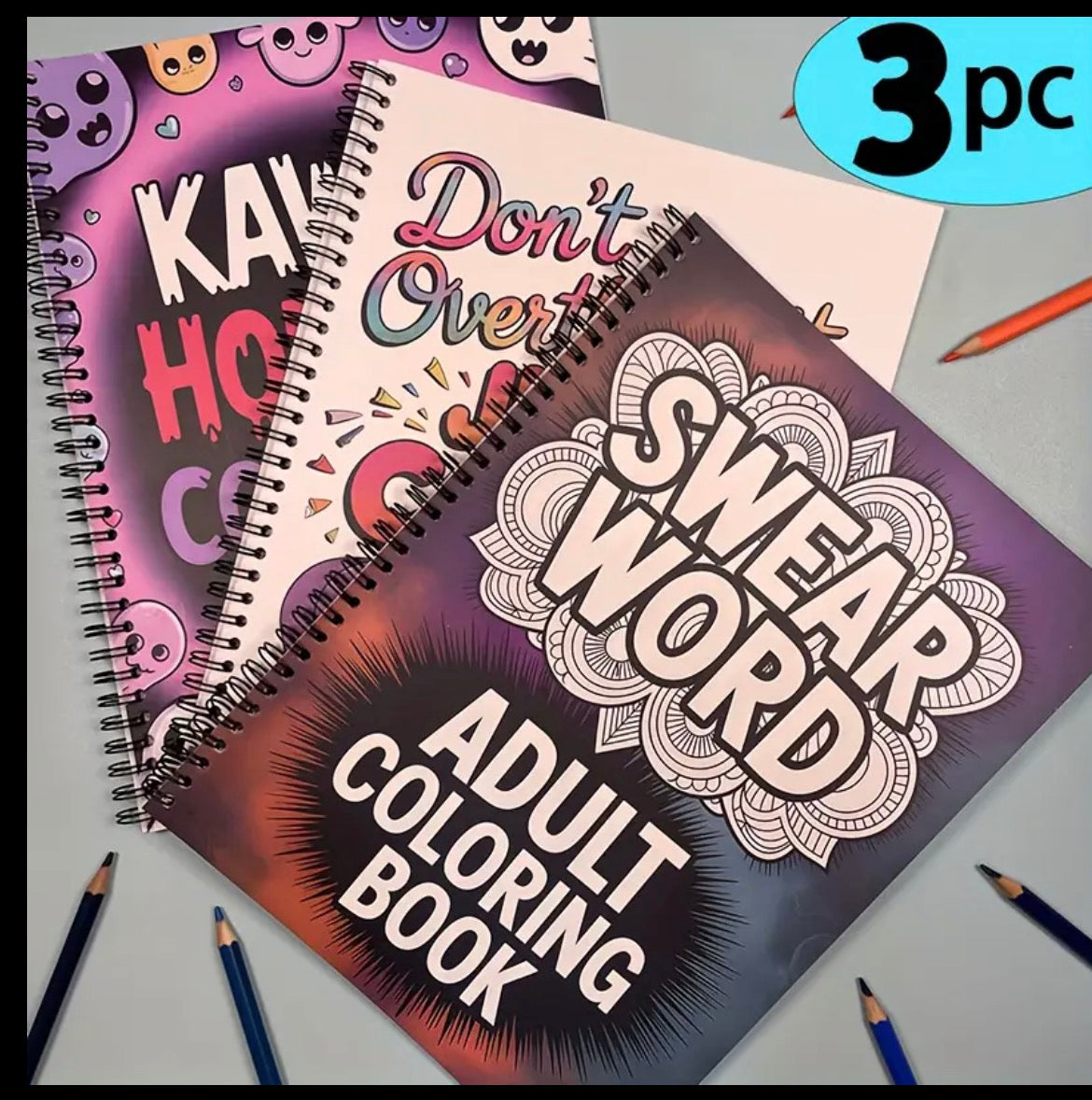 3PC Colouring Book