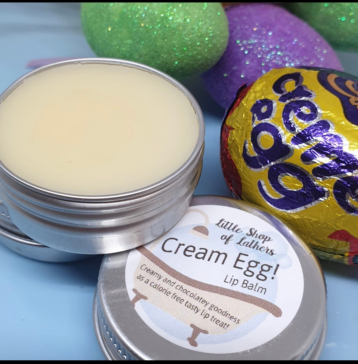 Cream Egg Lip Balm