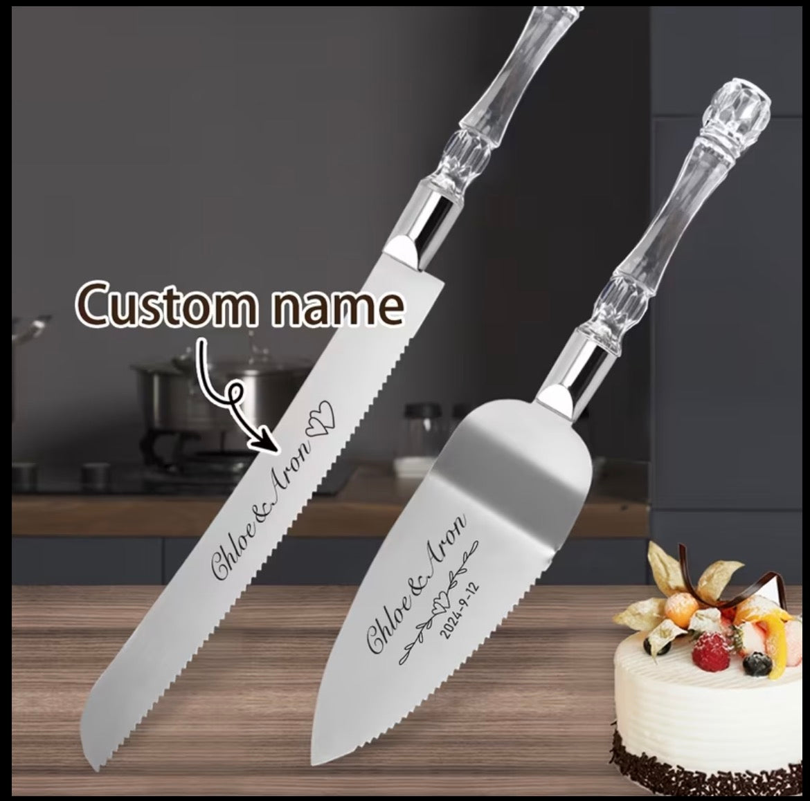 Personiled Cake Cutter