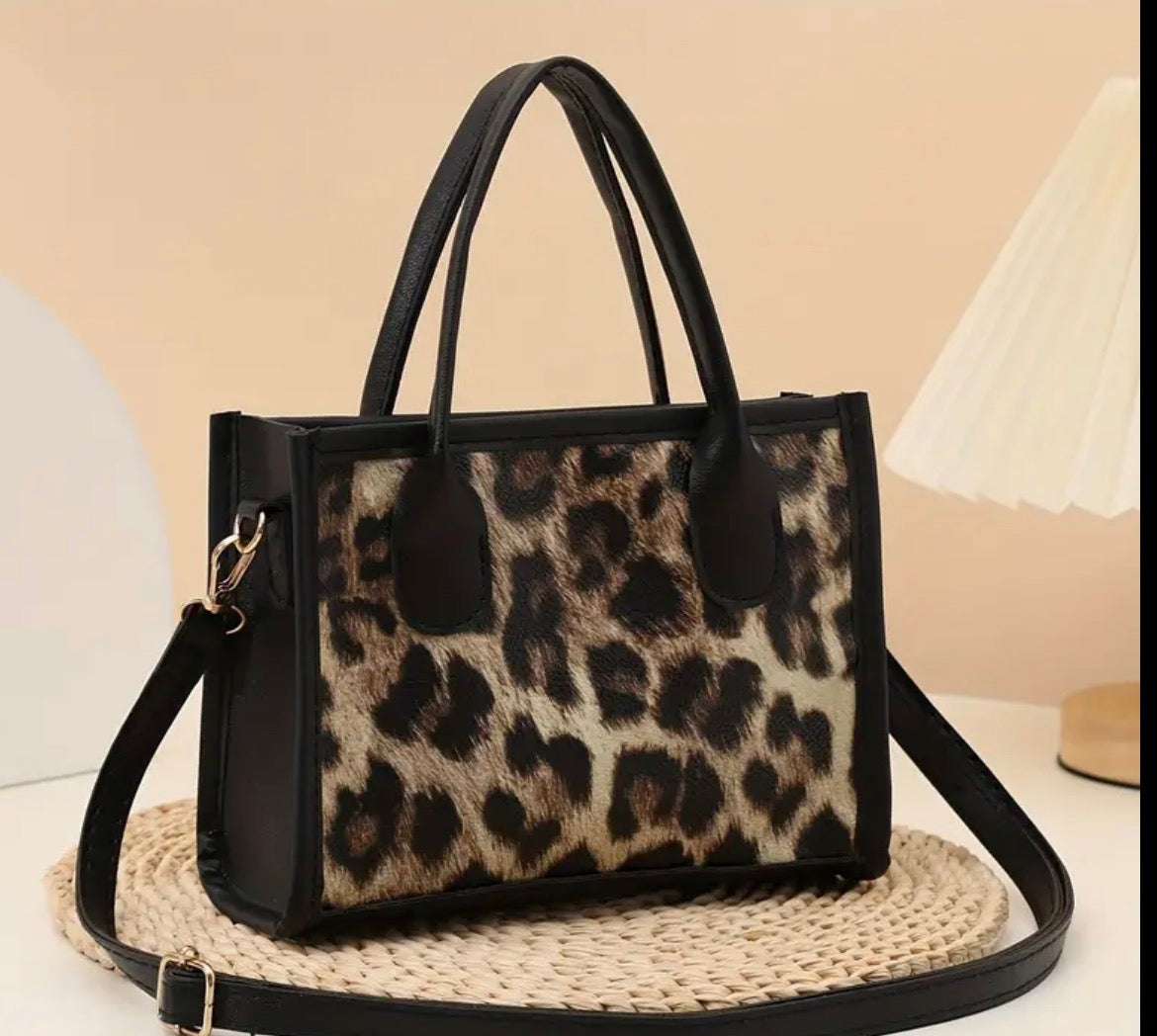 Lepord Print HandBag