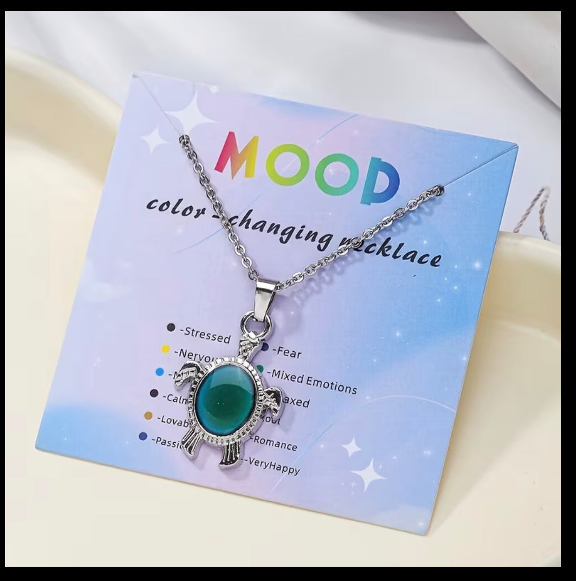 Mood Colouring Change Necklace