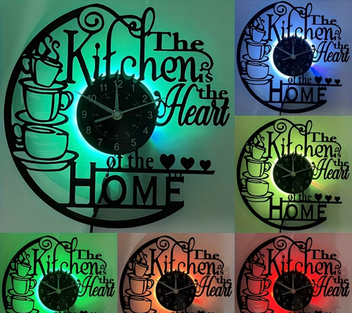 Vinyl Record Clock