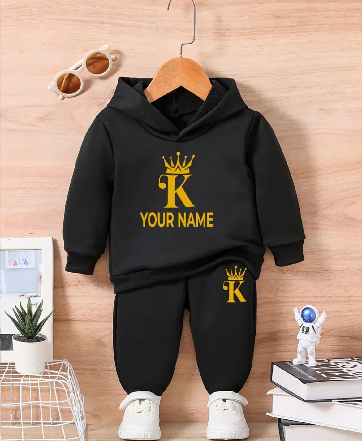 Babyboy Personiled Name King Tracksuit