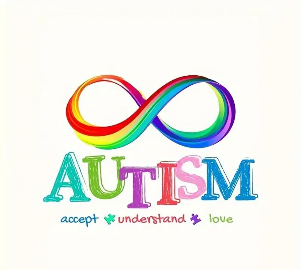 Autism vinyl decal for car