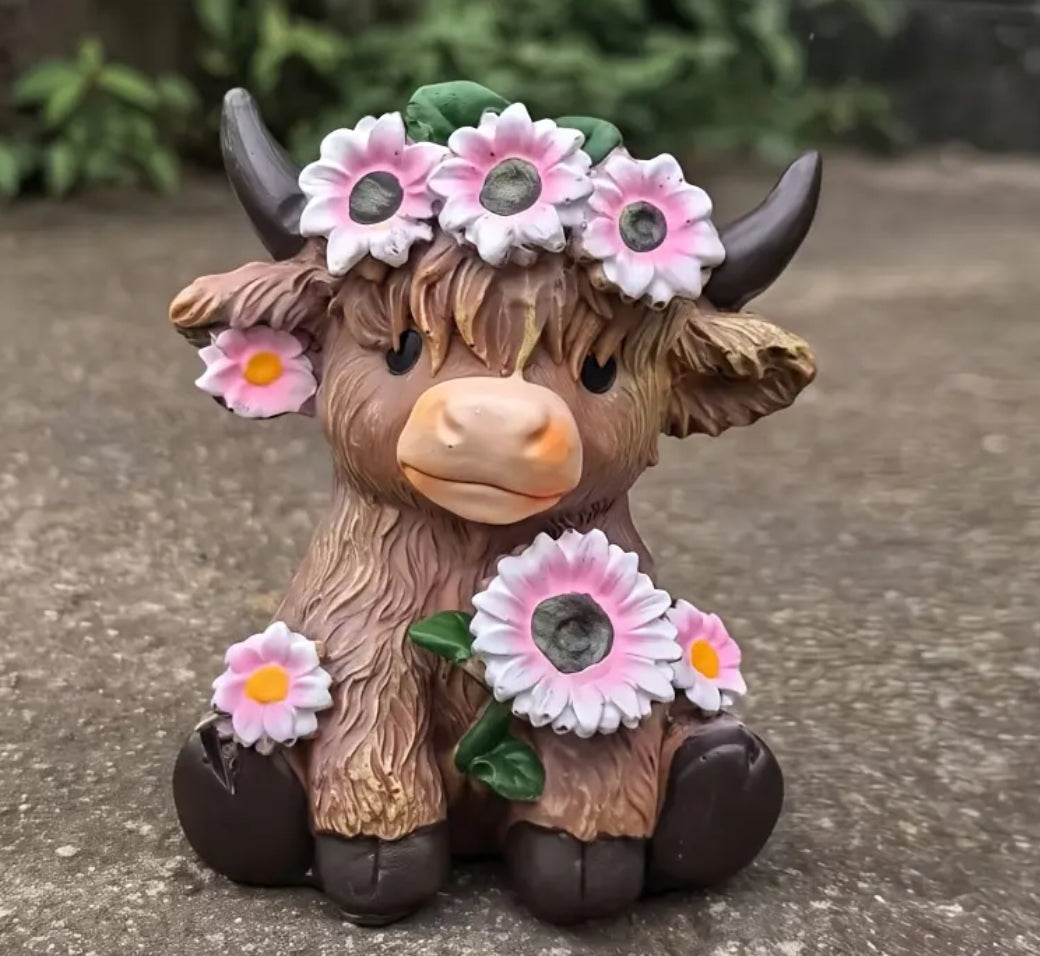 Highland Cow Ornament