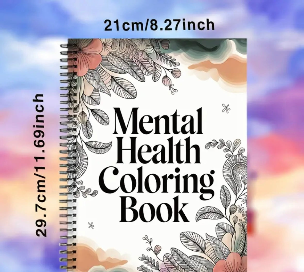 Mental Health Colouring Book