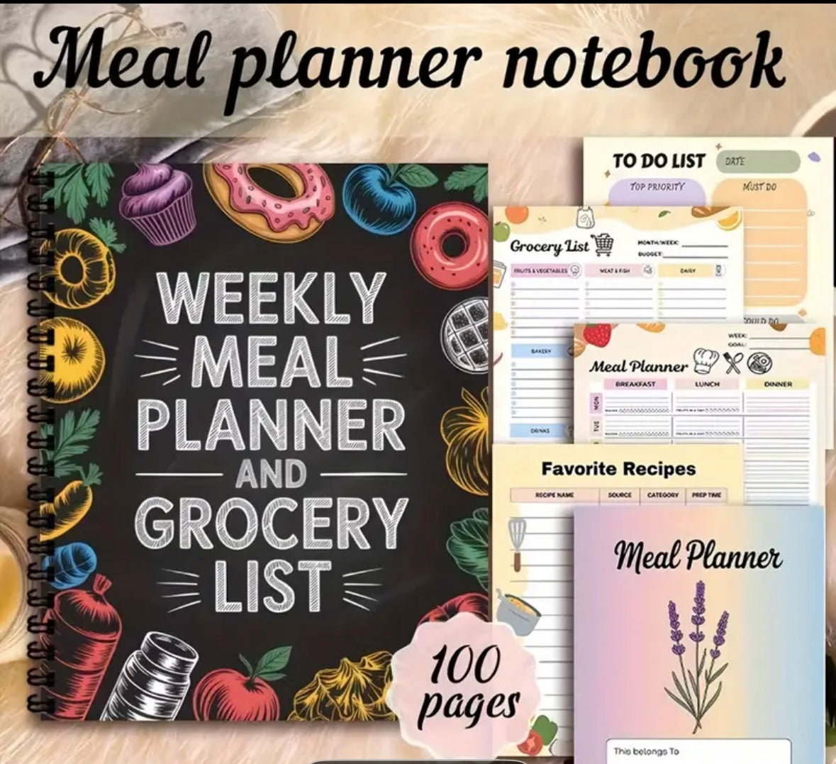 Weekly Meal Planner & Shopping List Organiser