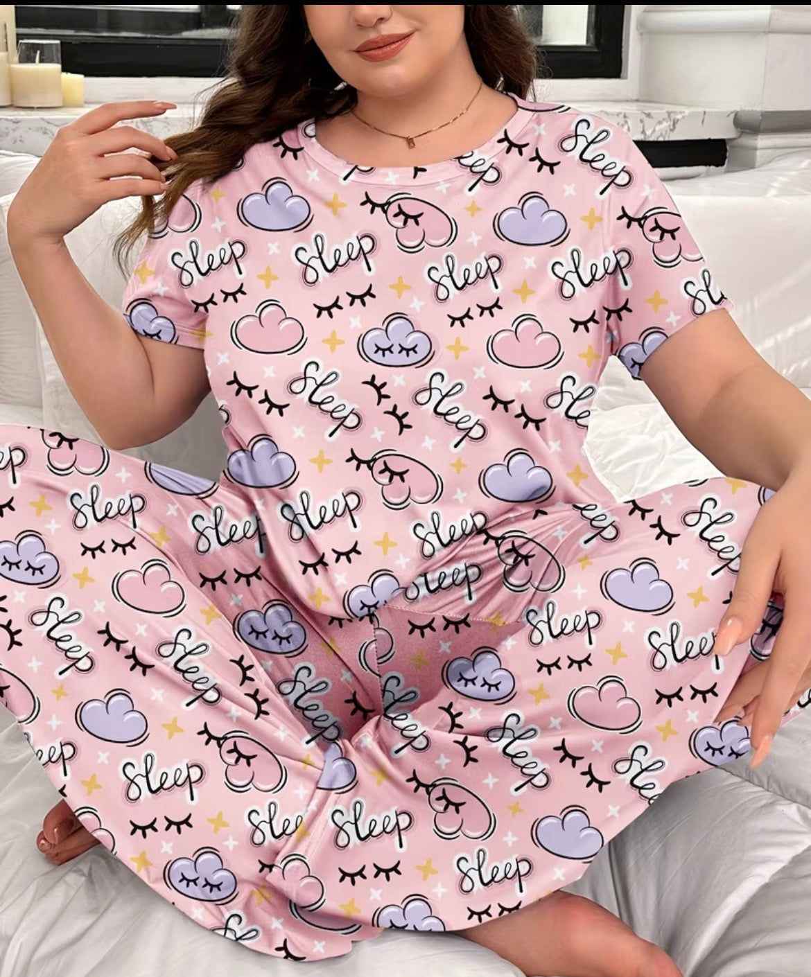 Women Plus Size PJS