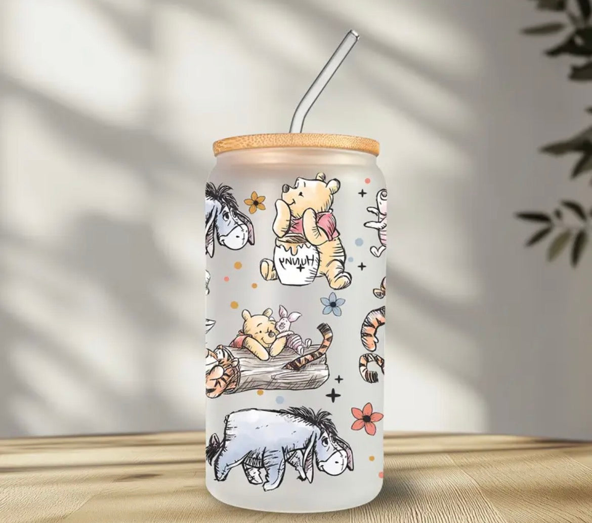 16oz Glass Cúp