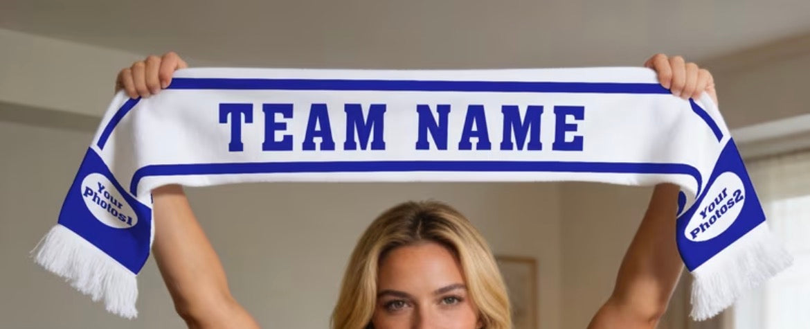 Team Name & Logo Scarf