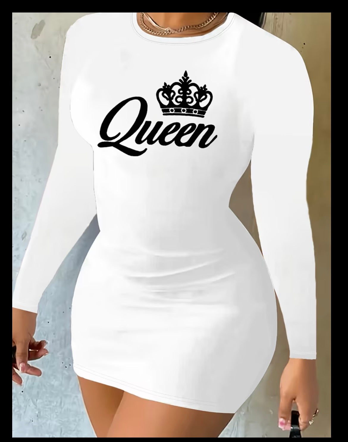 Women’s Queen Long Sleeve Dress