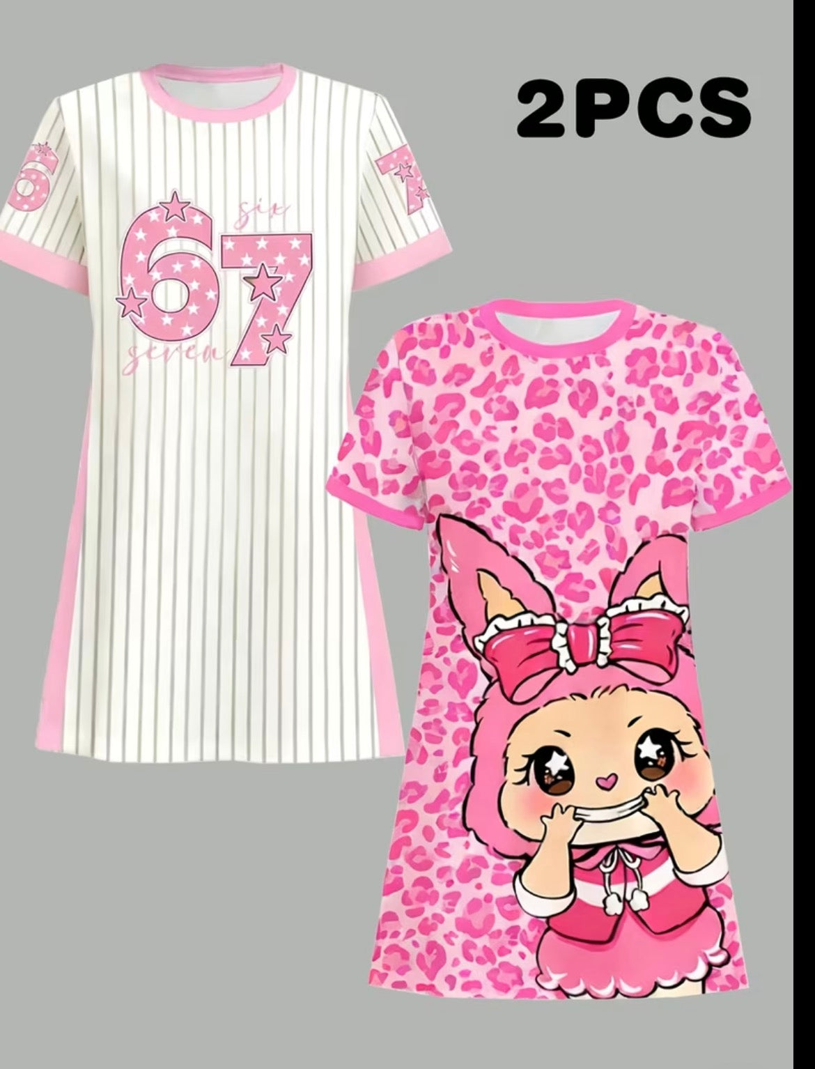 2PC Girls Dresses