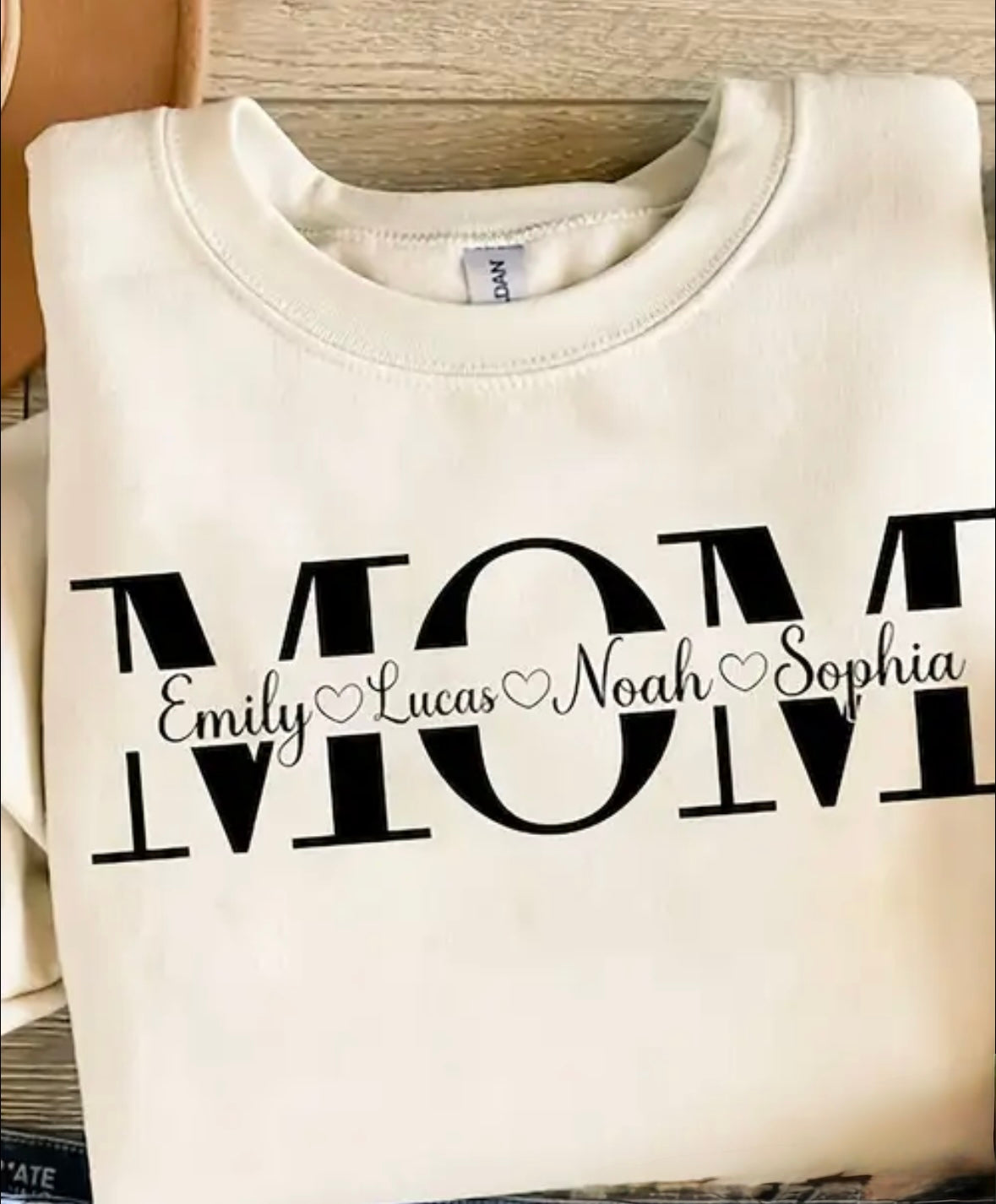 Retro o-neck MOM short sleeve tshirt