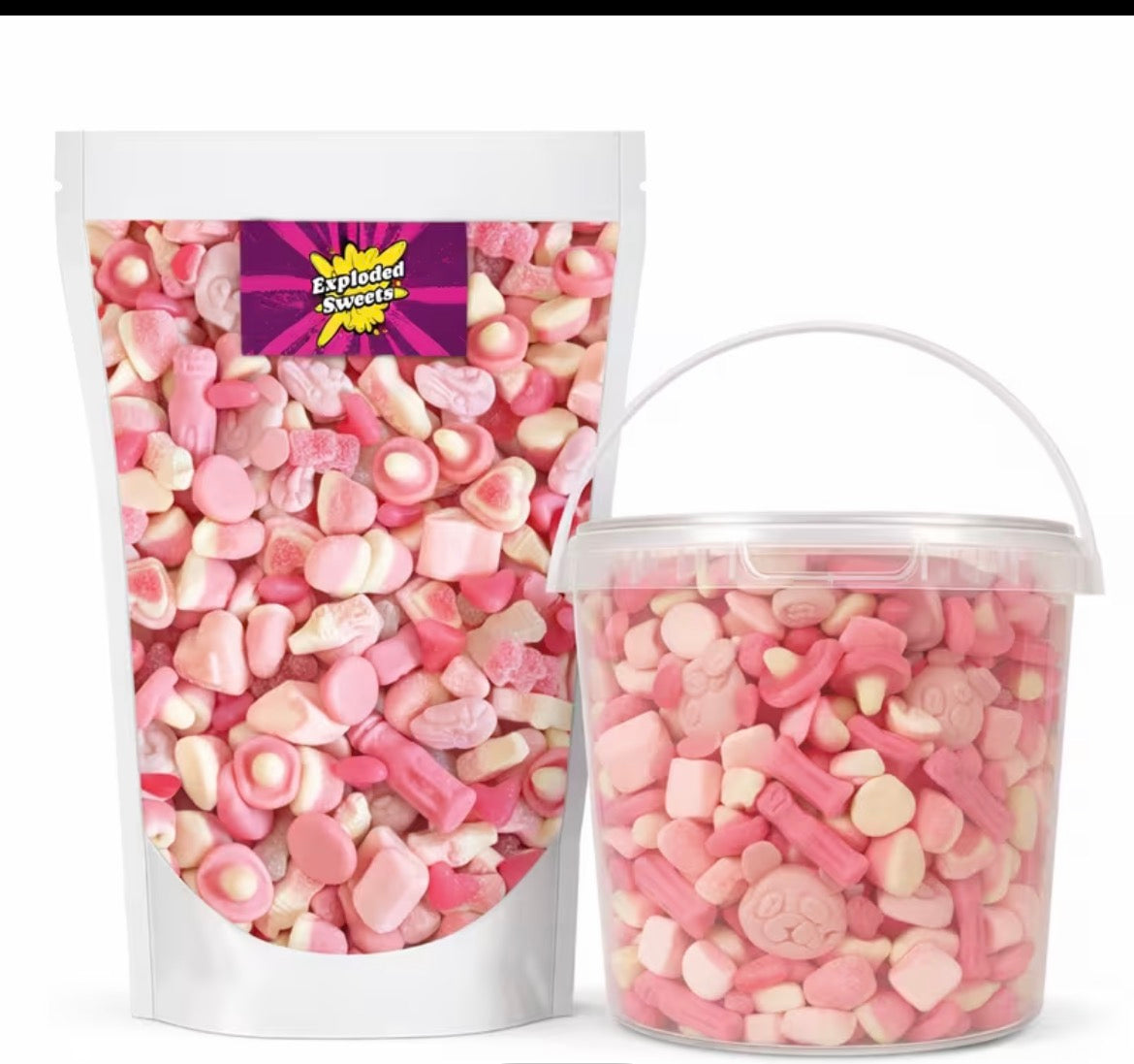 Pink Mix Bag & Tub