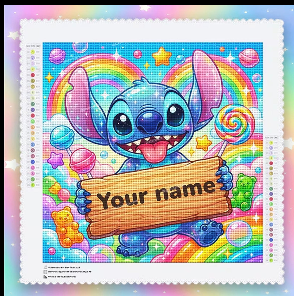 Personalised diamond art