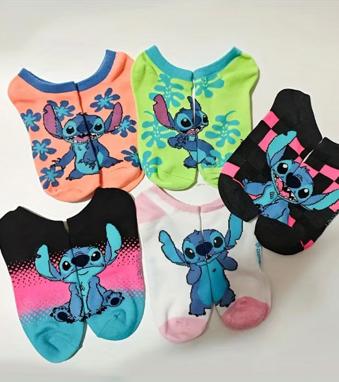 5 Pairs Women’s Alien Socks