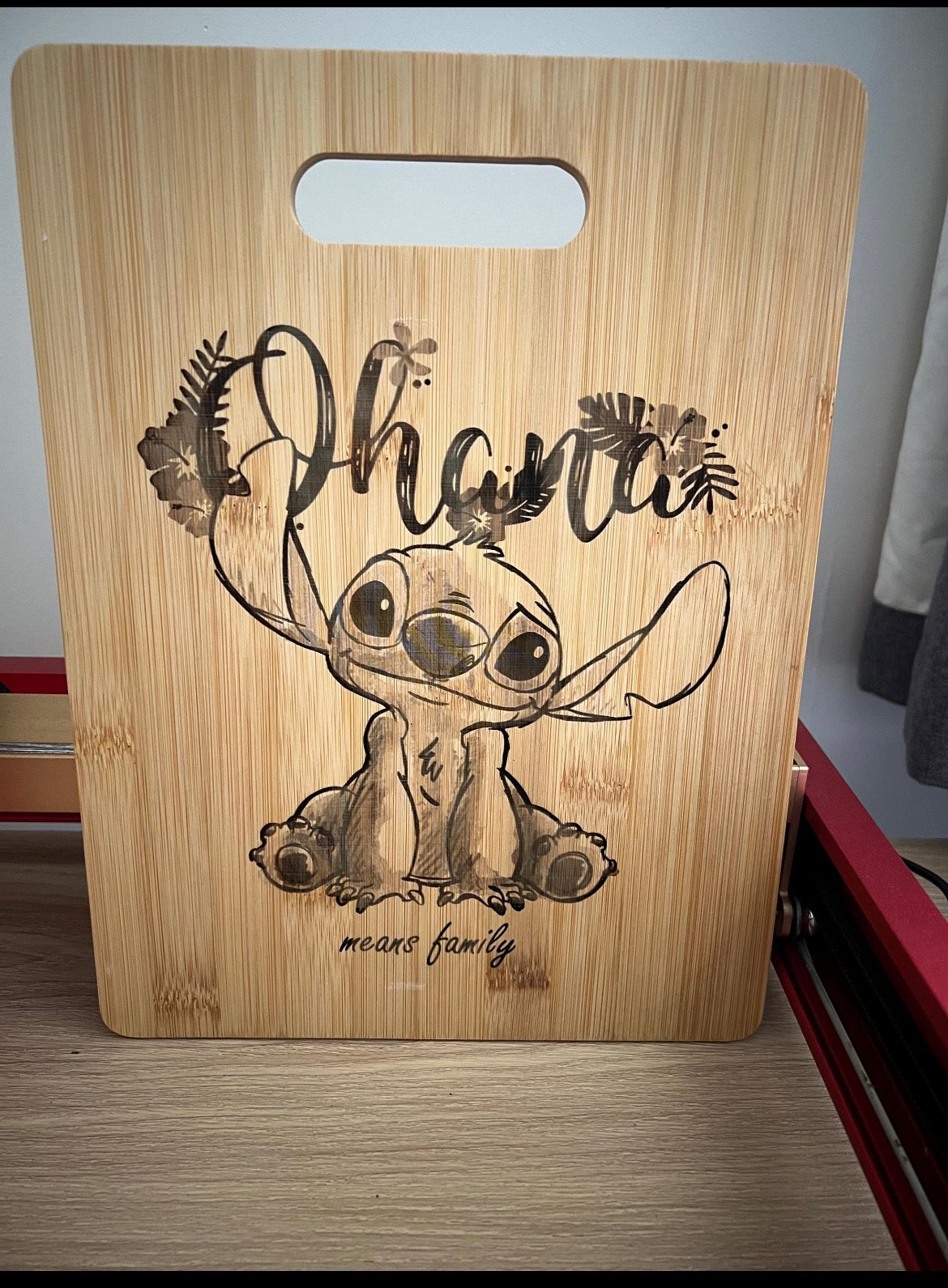 Personiled Chopping Board
